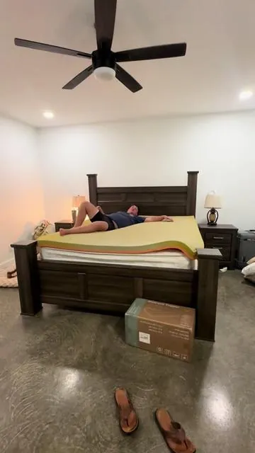 I got the best sleep ever last night