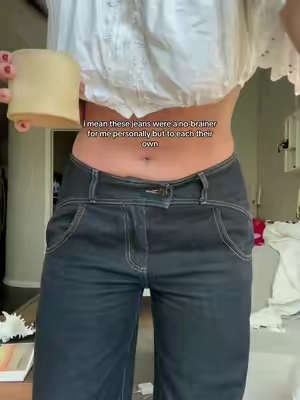 the back pocket stitching 🥹