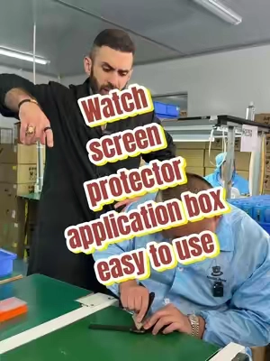 It's so easy to apply a screen protector for Watches.#magicjohn #tiktokmademebuyit #tiktokshop #newyork #losangeles 