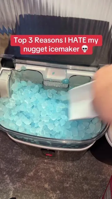 Ah yeah such a bad icemaker 🙄🤣 #cowsar #icemaker #nuggetice #ice #icemachine #sonicice #tiktokshop #ttshop #TreasureFinds 