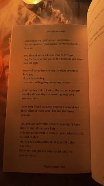 book: save me an orange by @Hay #youarenotunloveable #poetry #poetrytok #poetrybook #poetrylover #fyp 