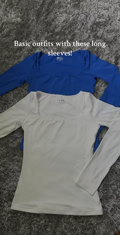 Such great basic long sleeves!! Size S #fyp #fall #longsleeve #outfits #fallfashion 