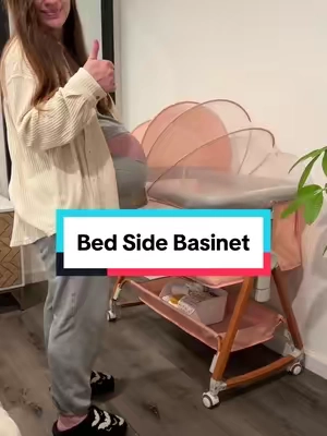 #creatorsearchinsights #bassinet #newborn #newbornbaby #babysleep #babybed #newmom #newmomtips #tiktokshop #tiktokmademebuyit 