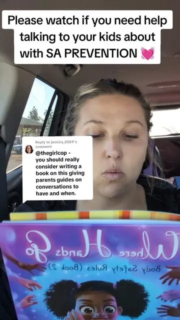 Replying to @jessica_0389 Order it today, start talking to your kids about SA prevention tomorrow 💓🥹 #saawarenes  #howtotalktoyourkids  #parentinghelp #saprevention #svu #girlcop #gifts #greatgiftsforfirsttimeparents #teachingconsent  #safetybooks #sapreventionbooks #bookstohelpteachmykids #wherehandsgo #thepowerofno #books #childrenbooks #treasurefinds #cybermonday 