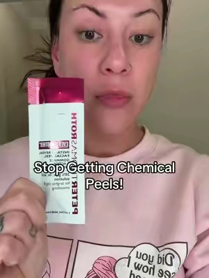 Stop wasting your money on chemical peels!! @Peter Thomas Roth Labs #athomepeel #chemicalpeel #chemicalpeeljourney 