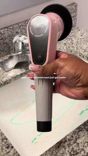 that comet gone do it! my back isn’t how it used to be after having drui but this one has some power to it 🧼🫧 #bathroomreset #cleaningtiktok #cleaningasmr 