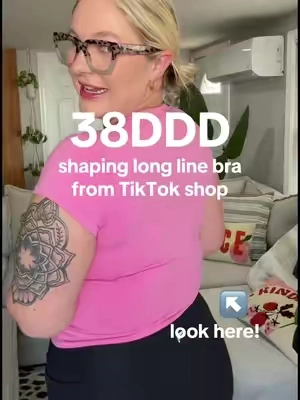 Im obsessed with @shopshapellx my favorite shapewear is from them and now they also have this long shaping bra! It smooths you back and waist and gets rid of bra buldges! Love this one! #bra #bras #shapewear #38DDD #shapellx #midsize 