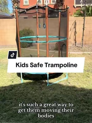 Your kids and grandkids will LOVE this!! #trampoline #kidstoys #kidstrampoline #costzon #christmasgiftforkids #kidsgifts #toddlerchristmas #toddlergiftideas #tiktokshopfinds 