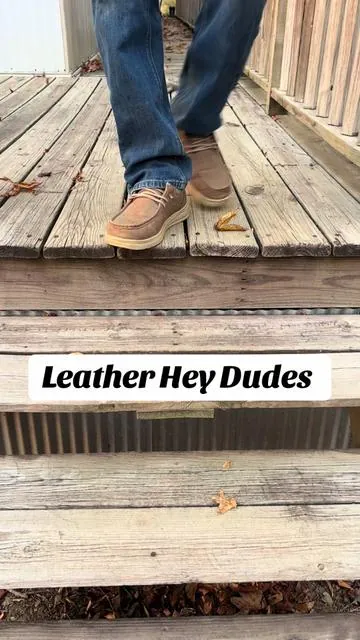 They come with free shipping! #fyp #christmasshopping #bluecollar #heydudeshoes #tiktokshopfinds 