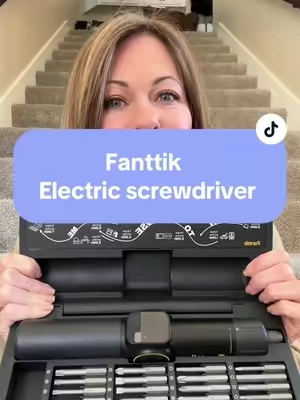 Everyone is talking about this Fanttik electric screwdriver!  ##fanttik ##electricscrewdriver ##giftsforhim ##screwdriverkit ##christmasgift  ##ttsignite##tiktokshopblackfriday ##tiktokshopcybermonday