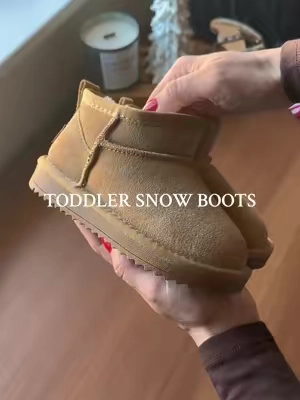 These boots will be $27.99 starting Wednesday for Black Friday! These are the sweetest most darling toddler snow boots 🥹🤎 they’re so cozy and my boy just wants to wear them all day! #tiktokshop #ttshop #tiktokshopdeals #tiktokshopfinds #ttshopfinds #tiktokshopblackfriday #tiktokshopcybermonday #tiktokshopholidayhaul  #falldealsforyou #christmasshopping #christmasgifts #christmasgiftideas #christmaspresents #stockingstuffer #stockingstufferideas #newyear #blackfriday #christmas #cybermonday #toddlersnowboots #everlyhootd #blackfridaysale 