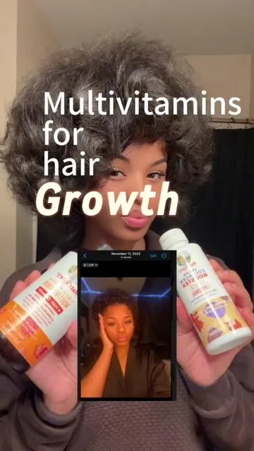 This stuff is phenomenal!  I love this brand so much. Just look at the date on the picture  The link is down below 🫶🏽 • • • • • • • • #creatorsearchinsights #hairmultivitamins #fypシ 