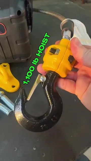 VEVOR 1100 LB ELECTRIC CABLE HOIST. #VEVOR #hoist #cable #TOOLS #workshop #gibsonmadeworkshop #vevortools #vevorttshop 