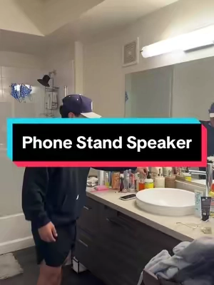 How does this even work idk😂#speaker #phonestand #bluetooth #giftideas #tiktokmademebuyit #tiktokblackfriday #tiktokcybermonday 