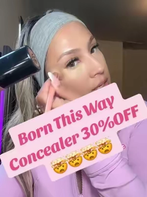 Flawless coverage for less ✨ Too Faced Born This Way Concealer is 30% OFF right now! 💕 Grab it before it’s gone! 🛍️ #MakeupDeals #toofaced #toofacedbornthisway #bornthiswayconcealer #toofacedconcelear #toofacedcosmetics #makeuptok #fullcoverageconcealer #TikTokshop #tiktokshopping #tiktokshopblackfriday #tiktokshopcybermonday #tiktokshopholidayhaul  #giftguide #ttsdelight 