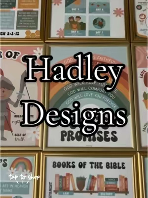 Hadley Designs has a great deal on these beautiful retroSunday school posters. Grab them today while they’re still on sale! #christiantiktok #christianmom #sundayschool #christianmoms #tiktokshopblackfriday #tiktokshopcybermonday #spolightfinds 