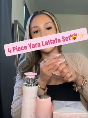 💝✨4 Piece Yara Set! Perfect gift! #yaralattafa #lattafayara #yaralattafaperfume #perfumes #fragrancetok #lattafaperfume #TikTokshop #tiktokshopping #newyearnewaura #tiktokshopholidayhaul  #giftguide #ttsdelight 
