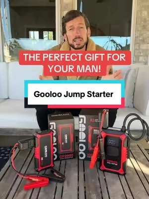 A practical gift that all men will love! #jumpstart #jumpstarter #jumpercables #caraccessories #caressentials #cartok #tiktokshopholidayhaul 