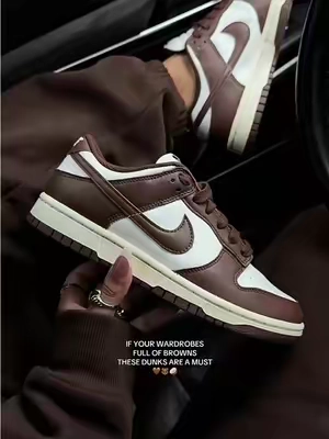 A MUST if your wardrobe is full of browns, I promise 🤎🤎🤎 #browndunks #browndunks #dunks #lowdunks #brownshoes #brownsneakers #sneakergirl #brownaesthetic #flykicks #tiktokshopsneakers #tiktokshopshoes #sneakertok #sneakeressentials #prettysneakers #prettyshoes 