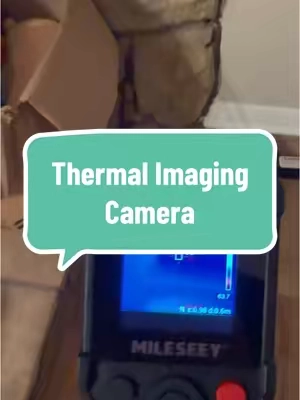 Thermal imaging camera is perfect for finding all the cold areas and helping you save money. #savemoneytips #thermalcamera #thermal 