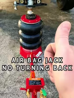 Simple, easy, fast, and controlled lifting with the vevor air bag jack. Once you experience this tool theres no turning back #holidaydeals #tool #airbag #jack #mechanic 