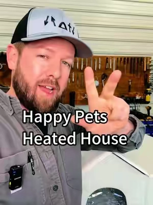 Vevor heated and insulated house for small dogs and cats. Very easy assembly. Waterproof weatherproof. Keep your pets comfortable and happy this winter. #holidayhaul #heated #pet #house #cathouse #doghouse #happy 