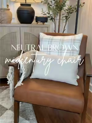 The perfect gender neutral chair and it’s half off today! Several color choices, easy to build and super comfortable! I promise you’re going to love this one! #chair #chairs #accentchair #accentchairs #livingroom #office #officechair #modernhome #modernhomedecor #midcenturymodern #midcentury #furniture #musthavefurniture #soft #leather #tts #tiktokshop #tiktokshopping #tiktokshopfinds #wood #woodfurniture 