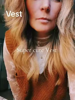 Super cute vest to elevate any outfit #tiktokaffiliate #tiktokshop #tiktokcreator #vest#fashion#style#clothes