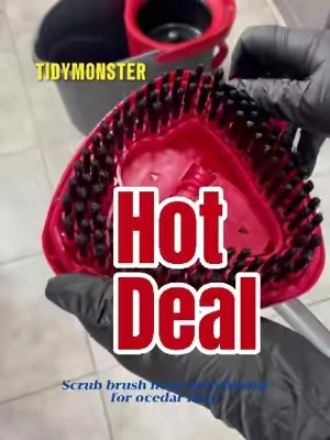 If you have ocedar mop,this scrub brush attachment is must-have for you.#ocedarmop #clean #cleaning #scrub #scrubbing #scrubber #deepclean #cleantiktok #CleanTok #sudsycleaning #onsale #onsalenow️️️🔥🔥🔥🔥 #newyearnewaura 