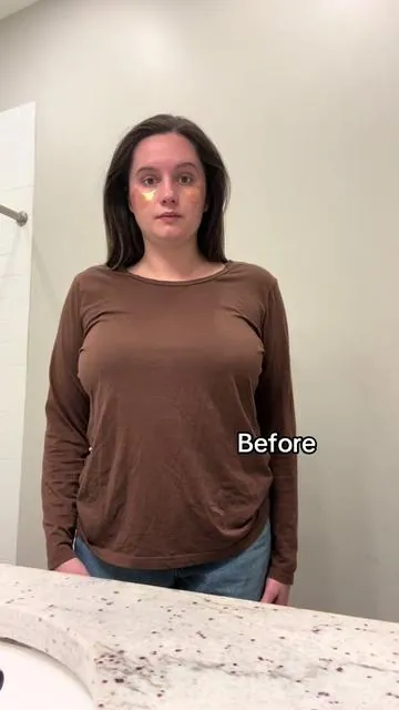 Watch me go down 5 bra sizes in 3 seconds 🤯 this is WILD  #minimizerbra #hsai #hsaibra #tiktokshopfinds #tiktokshop #musthave #bra #glowup #fyp 
