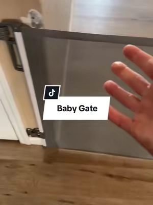It’s time to upgrade that old style baby gate with a new retractable style gate. #babygate #puppygate #gate #childsafety 
