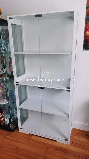 BABES HERE THE DISPLAY CASE REVEAL SHES GORGEOUS 🤩🤩 #displaycase #glassdisplaycase #figurecollector #figurecollection #animefigure #keylinvids #detolf 
