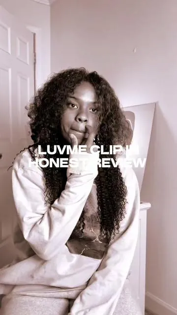 Trying curly clip-in’s for the first time! @Luvmehair  #luvmehair #curlyhairroutine #curlyhairstyles #clipinhairextensions #extentions 