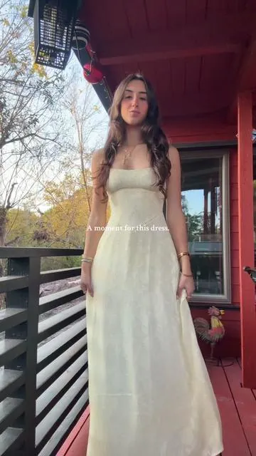 Loveee this dress! Size 2!💛💛#fyp #princesspolly #dresses #yellowdress #viral #princesspollydresses 