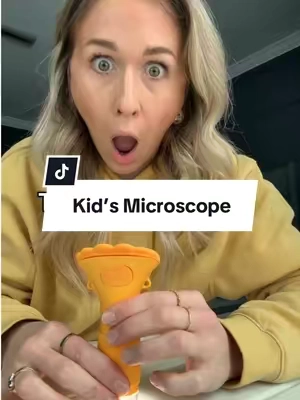 Kid’s portable microscope #kidsmicroscope #minimicroscope #microscope #digitalmicroscope #educationaltoy 