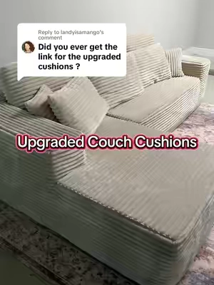 Replying to @landyisamango #ovios #oviosfurniture #upgradedcushions #couch #couchtok #sofa 