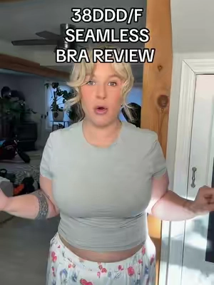 a SEAMLESS bra from @Hsia-Bras with an amazing, comfortable fit?! I am beyond obsessed. I’m wearing a 2X as a size 38DDD/F and the fit is perfect. They go up to size 4X! 😍 #hsia #bra #bras #plussizebra #midsizebra 