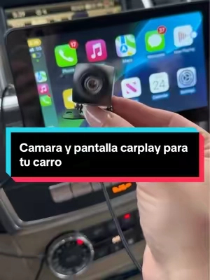 Sabias que por menos de un almuerzo puedes tener pantalla carplay con tus aplicaciones preferidas y cámara trasera #carplay#carstereosystem#carstereo#pantallaparacarro#pantallacarplay#portablecarplay#pantallaportable#screencarplay 