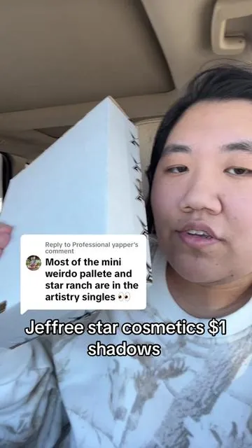 Replying to @Professional yapper #jeffreestarcosmetics #eyeshadow #eyeshadowpalette 