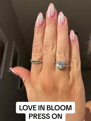 🩷🩷 #ValentinesDay #valentinesdaynails #pink #pinknail #nailinspo #cutenails #glameticnails #glametic @Glamnetic 