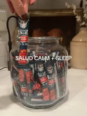 My trick to the best night of sleep. The flavor is totally delightful 😋 and truly helps me sleep so much!! @Taste Salud  #tastesalud #calmandsleep #nighttimedrink #goodsleep #asmr #sleepydrink #tiktokshopfinds
