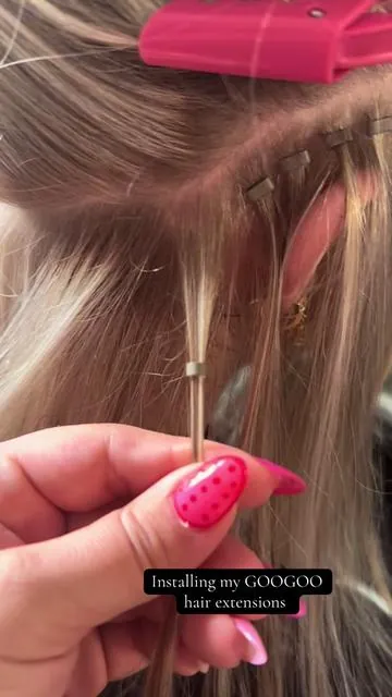 I absolutely love how these extensions turned out!! I definitely would purchase again!😍 @GooGooHair_Collab  #hairtok #hairextensions #weftextensions #blonde #foryoupage #mariahmccarthy 