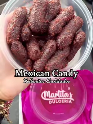 Rellenitos Enchilados 10/10!!! 🤤🌶️#mexicancandy #mexicancandyreview #mexicantiktok #mexicana #mexicanfood #mexicanlife #latina 