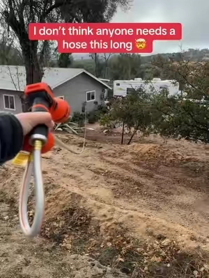 I don’t think anyone would need a hose this long 🤯 #gardenhose #waterhose #gardening #garden #SpringCleaning #hose #vevortools #vevor 