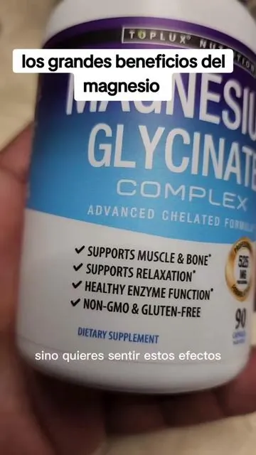 los grandes beneficios del magnesio #salud #saludmental #nutricion #magnesio #magnesium #tiktokshop #saludosea @Toplux Nutrition 