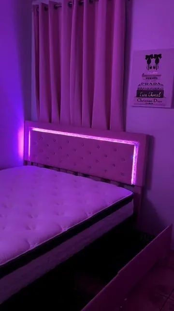 IT’S PERFECT!🎀🩷 #pinkbed #bed #bedroom #pinklover #fyp #bedroomdecor 