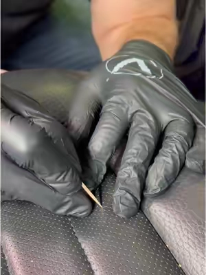 Extremely Satisfying Car Detail ASMR 🔥🫧 - Handle the details with VIKING. The Interior Detail Brushes are made with premium synthetic bristles and come in 2 different brush diameters to help you clean the inside of your car like a professional, at home. - #carwash #detailing #autodetailing #cardetailingproducts #cardetailing #autodetail #detailer #asmrvideo #asmrsounds #satisfyingvideos #oddlysatisfying #asmr 