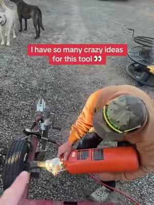 This bead seeater is giving me some crazy ideas hahaha  #beadseater #potatolauncher #tools #mechanics #diymechanic #trucks #cars #offroad #vevor #vevortools 