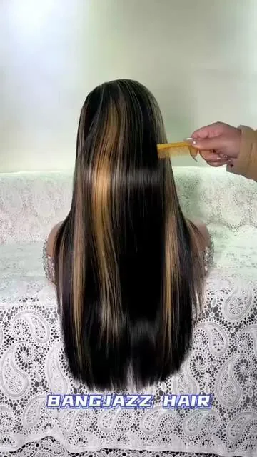 Do you like her?🥳#straighthair #humanhair #frontalwig #wigtok #wigshop 