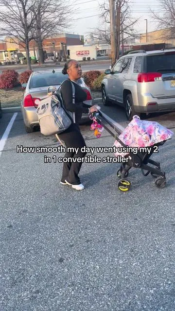 Shop w / me 🛍️ for your #convient 2 in 1 convertible #stroller for the win 💫✨ 